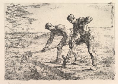 I scavatori da Jean Francois Millet