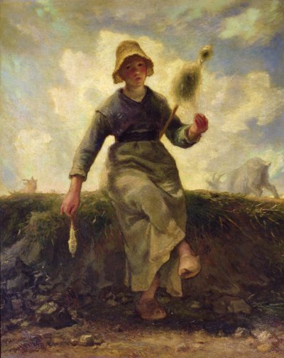 La filatrice, pastorella dell