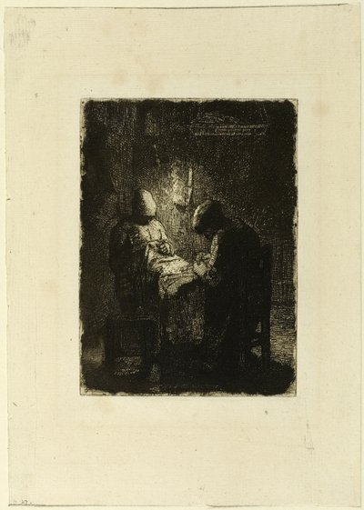 La veglia da Jean Francois Millet