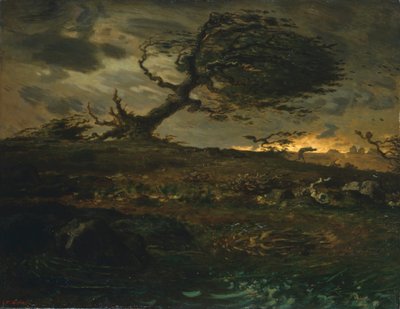 La raffica di vento da Jean Francois Millet
