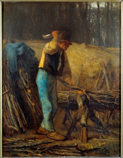 Il taglialegna da Jean Francois Millet