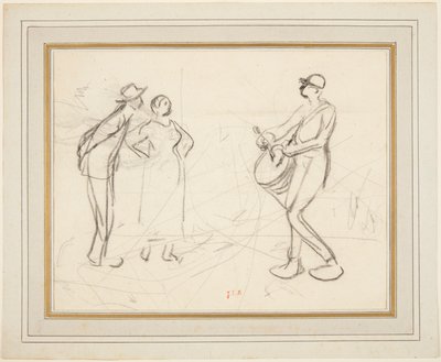 Tre figure da Jean Francois Millet