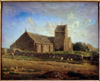Veduta della Chiesa di Greville da Jean Francois Millet