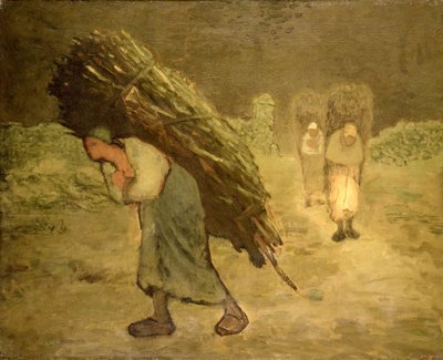 Inverno: I raccoglitori di fascine da Jean Francois Millet
