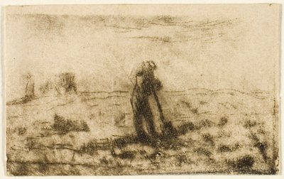 Donna che Stende i Panni da Jean Francois Millet