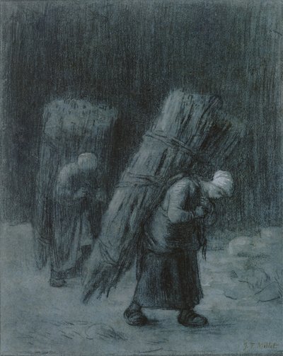 Donne che portano rami, c.1858 da Jean Francois Millet