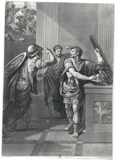 Arcan e Mitridate, illustrazione da 