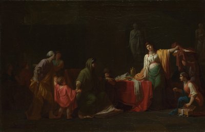 Cornelia, madre dei Gracchi, 1781 da Jean François Pierre Peyron
