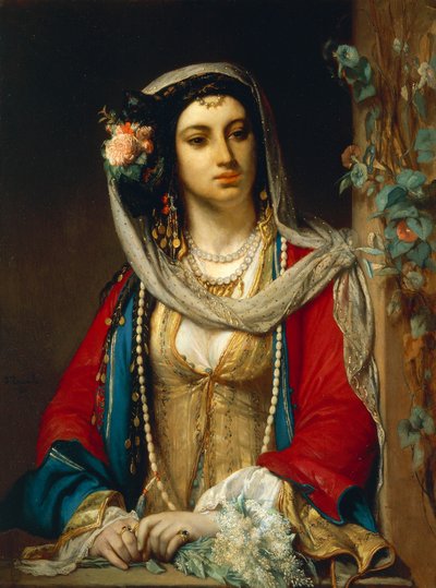 Donna ebrea del Cairo da Jean Francois Portaels