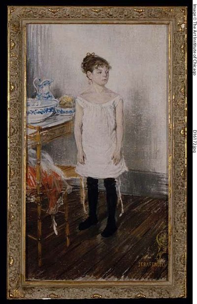 Germaine alla toilette da Jean Francois Rafaelli