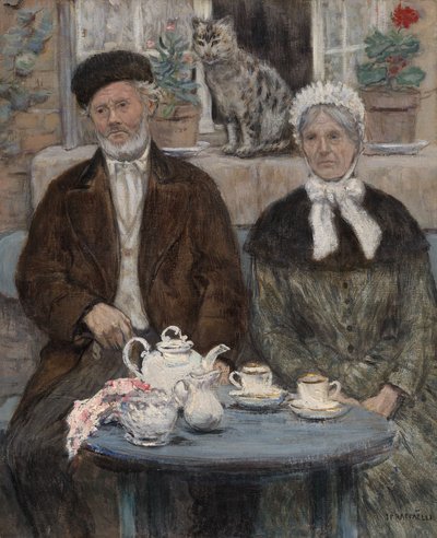 Tè pomeridiano da Jean Francois Raffaelli