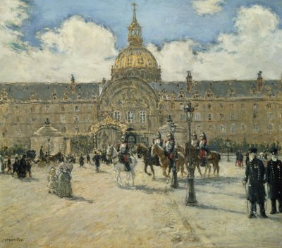 Hotel des Invalides da Jean Francois Raffaelli