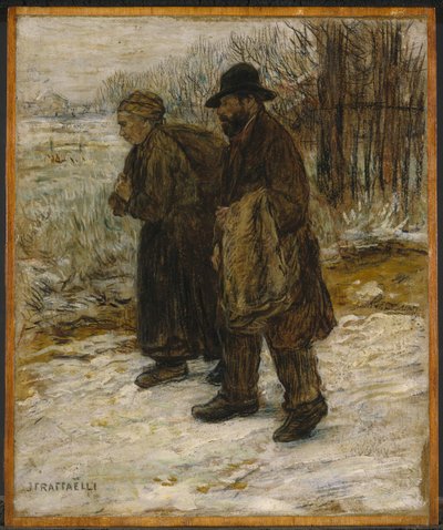 Raccoglitori di stracci parigini, c.1885 da Jean Francois Raffaelli