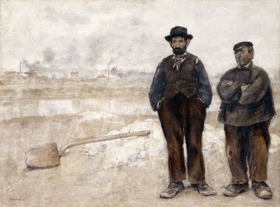 I due operai da Jean Francois Raffaelli