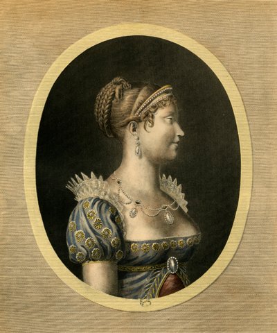Maria Luisa, Duchessa di Parma, c1810, 1921 da Jean Francois Ribault