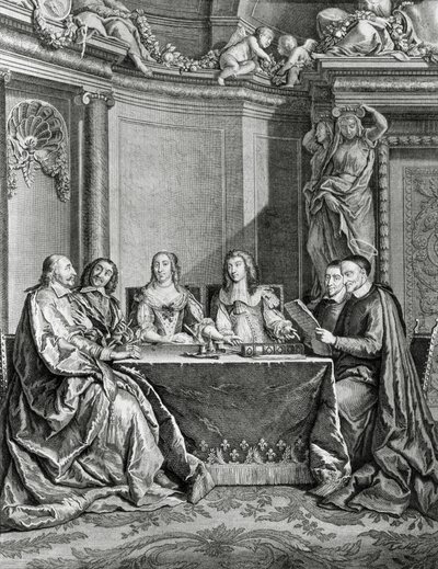 Consiglio di coscienza da Jean François de Troy