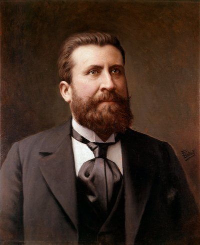 Jean Jaurès, c.1900 da Jean François Batut