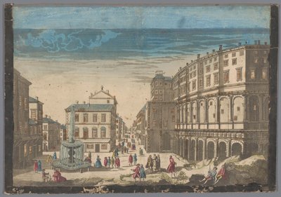 Veduta del Teatro di Marcello a Roma da Jean François Daumont (possibly)