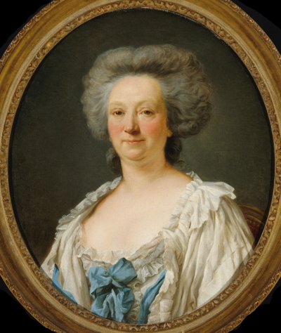 Ritratto di Madame Geoffrin 1699-1777, 1787 da Jean François Gilles Colson