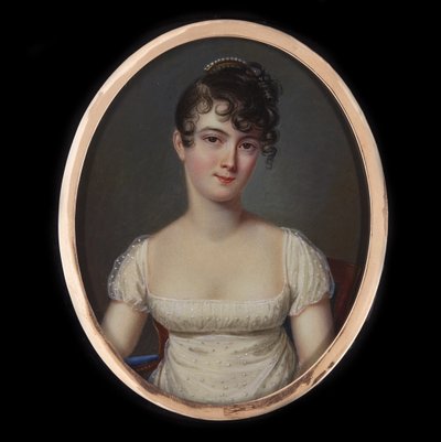 Ritratto di Madame Récamier, nata Julie Bernard da Jean François Gérard Fontallard