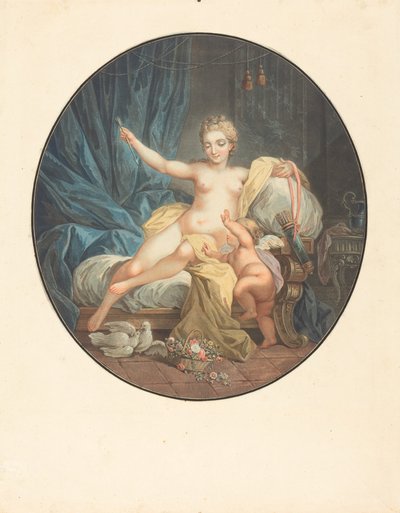 Venere Disarma Amore da Jean François Janinet after Jacques Charlier