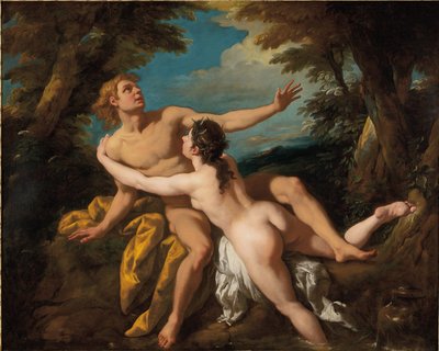 Salmacis e Ermafrodito da Jean François de Troy