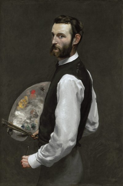 Autoritratto, 1865-66 da Jean Frederic Bazille
