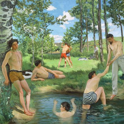 Scena Estiva, 1869 da Jean Frederic Bazille