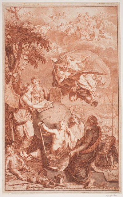 Allegoria della navigazione da Jean Frederic Herman