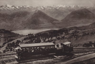 Presso la stazione Rigi Kulm da Jean Gaberell
