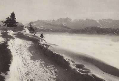 Rigi Kaltbad, giornata invernale soleggiata da Jean Gaberell
