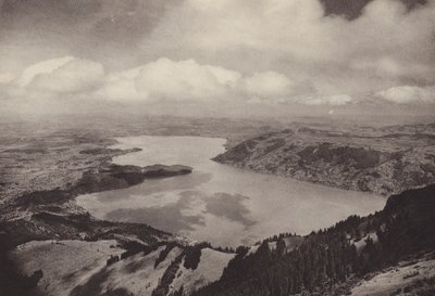 Rigi Kulm, Vista sul Lago di Zugo da Jean Gaberell
