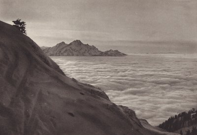Rigi Kulm, Sopra il Mare di Nebbia da Jean Gaberell
