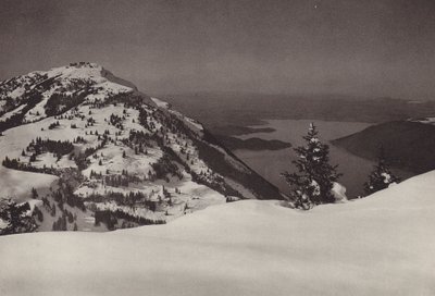 Rigi in Inverno da Jean Gaberell