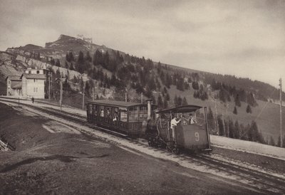 Vitznau Rigi Kulm, Ferrovia a Cremagliera da Jean Gaberell