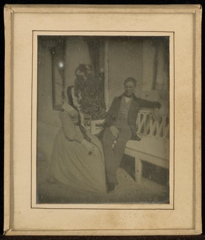 [Ritratto di Anna de Westphalen e di suo marito]. da Jean Gabriel Eynard