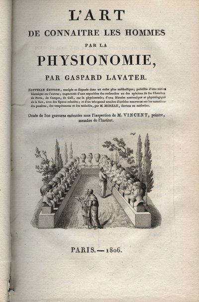 Fisiognomica - Frontespizio di 
