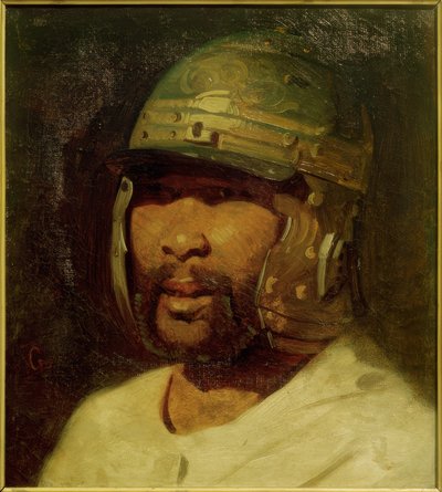 Testa di un saraceno da Jean Francois Gigoux