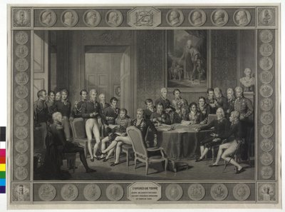Congresso di Vienna 1814/1815 da Jean Godefroy