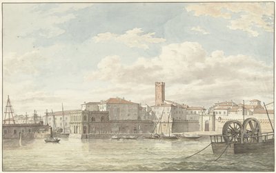 Il porto di Civitavecchia da Jean Grandjean