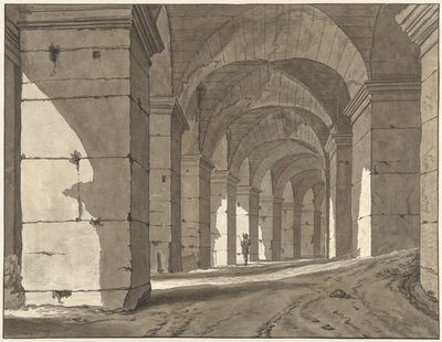 Veduta del Colosseo da Jean Grandjean