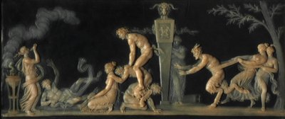 Il gioco del salto della rana, 1785 da Jean Guillaume Moitte