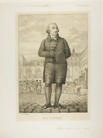 Ritratto di M. de Lanneau da Jean Henri Marlet