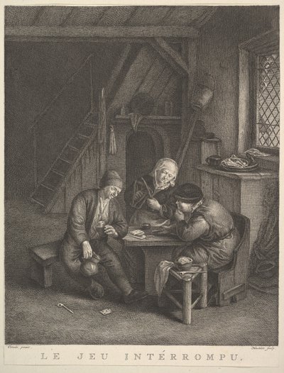 Il Gioco Interrotto, 1730-68 da Jean Heudelot