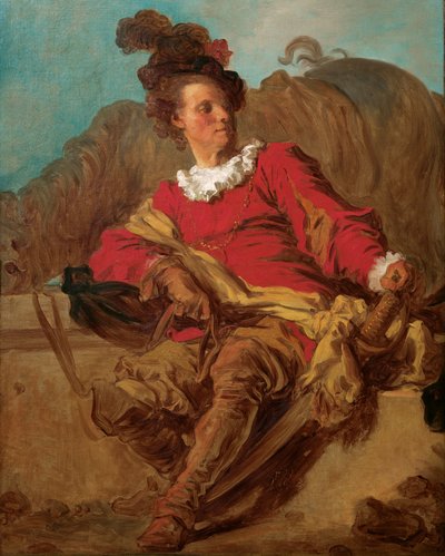 Jean-Claude Richard, abate di Saint-Non, vestito "a l