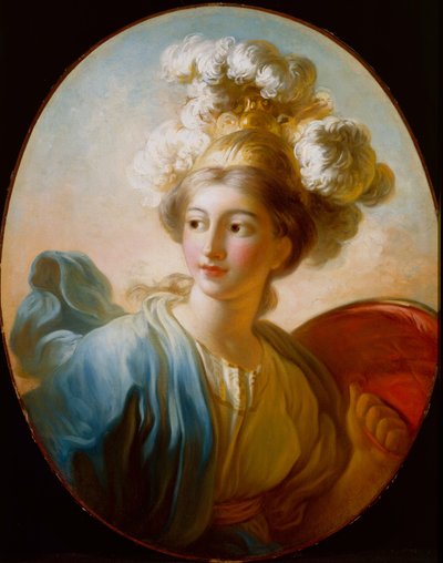 La dea Minerva da Jean-Honore Fragonard