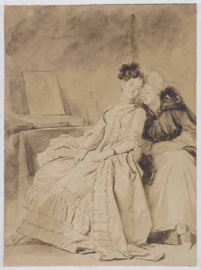 La conversazione intima da Jean Honore Fragonard