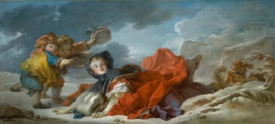Inverno da Jean-Honore Fragonard