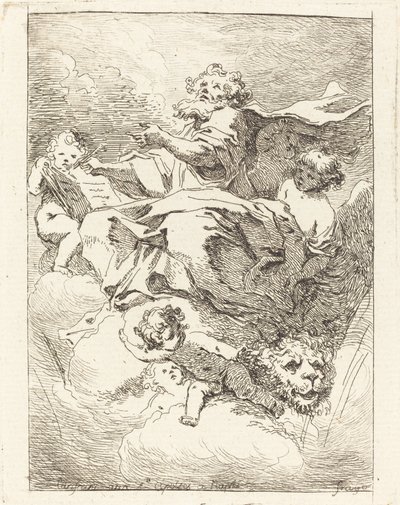 San Marco da Jean Honoré Fragonard after Giovanni Lanfranco