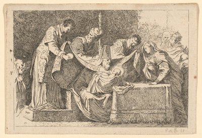 La circoncisione da Jean Honoré Fragonard after Jacopo Tintoretto